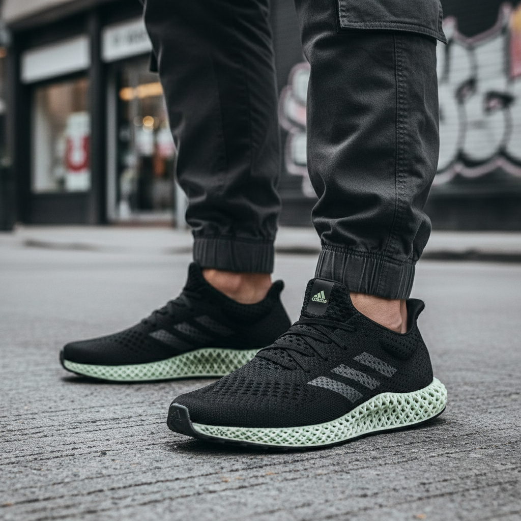 Adidas Futurecraft 4D 2021 Black Green FZ2560